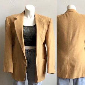 100% Camel Hair Blazer